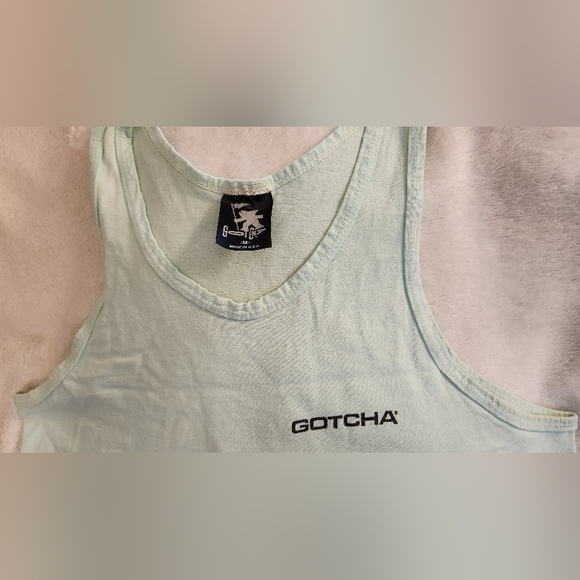 Legit Vintage Original Owner 1987 Gotcha Tank Top - Picture 4 of 11